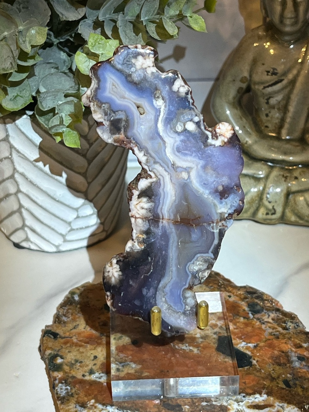 Beautiful Madagascar Agate Slab